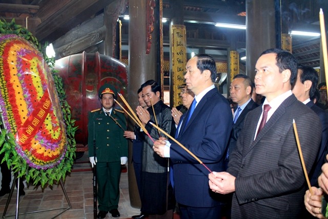 President opens ploughing festival in Doi Son - ảnh 2